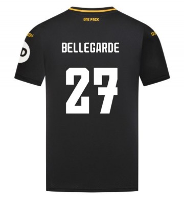 Wolves Jean-Ricner Bellegarde #27 Segunda Equipación 2024-25 Manga Corta